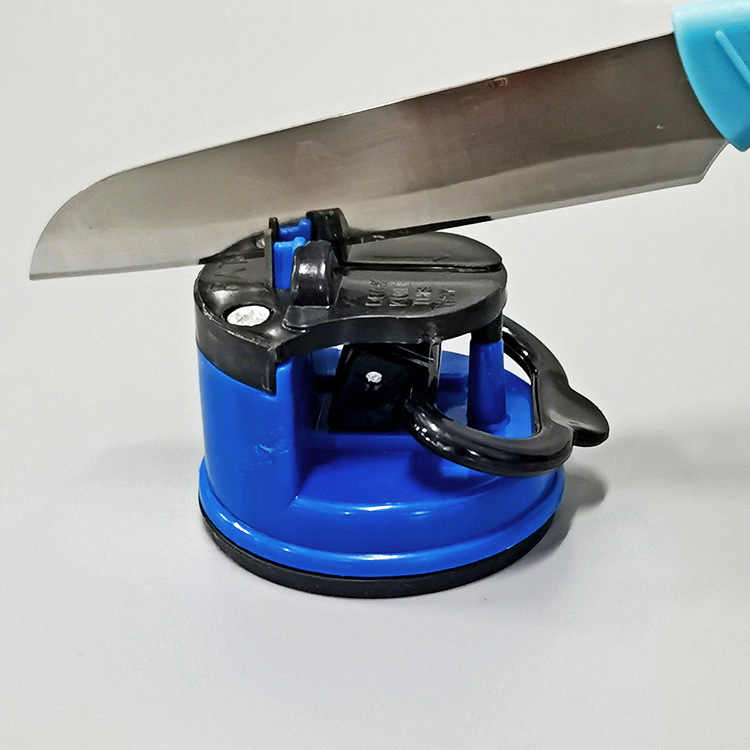 Kitchen knife sharpener with suction cup Kitchen knife sharpener with suction cup